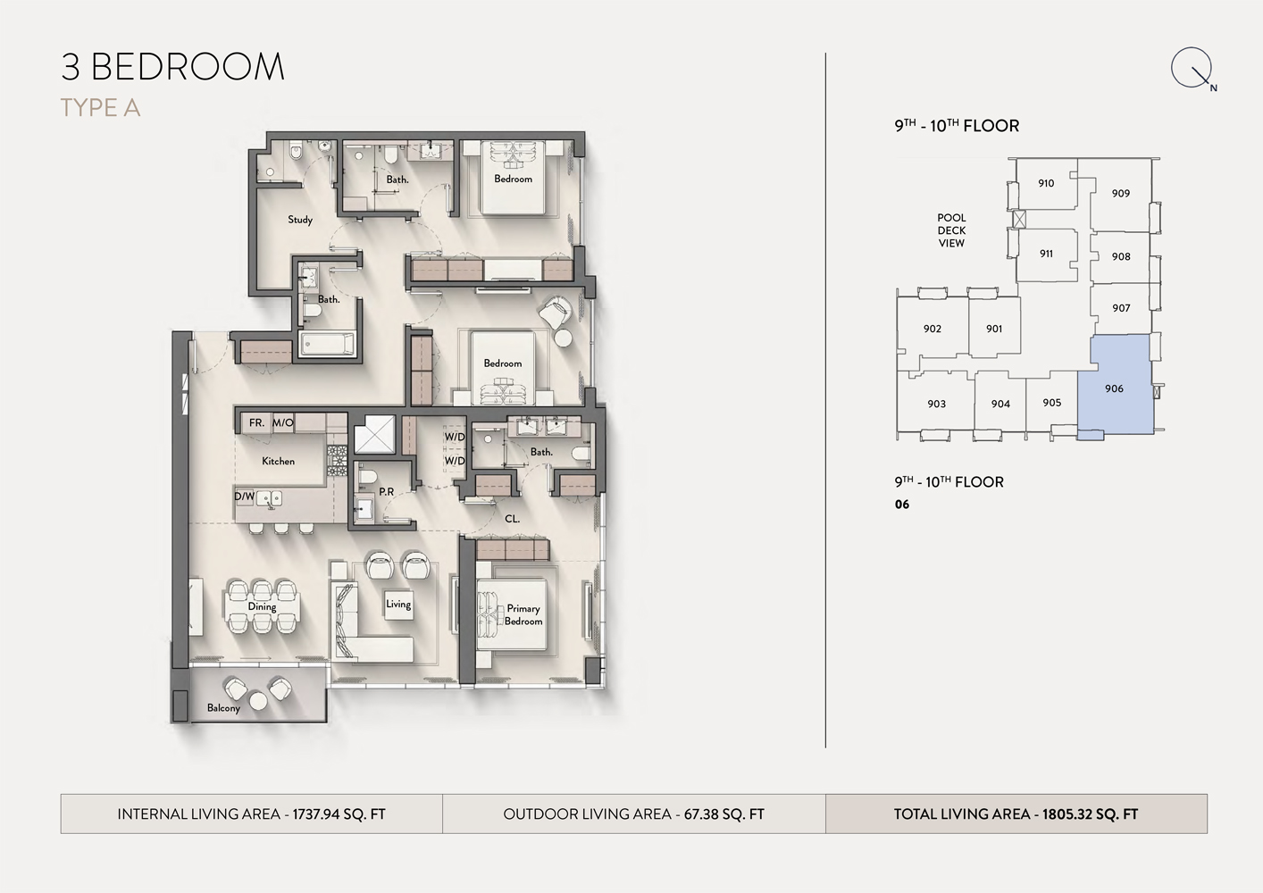 3 Bedroom